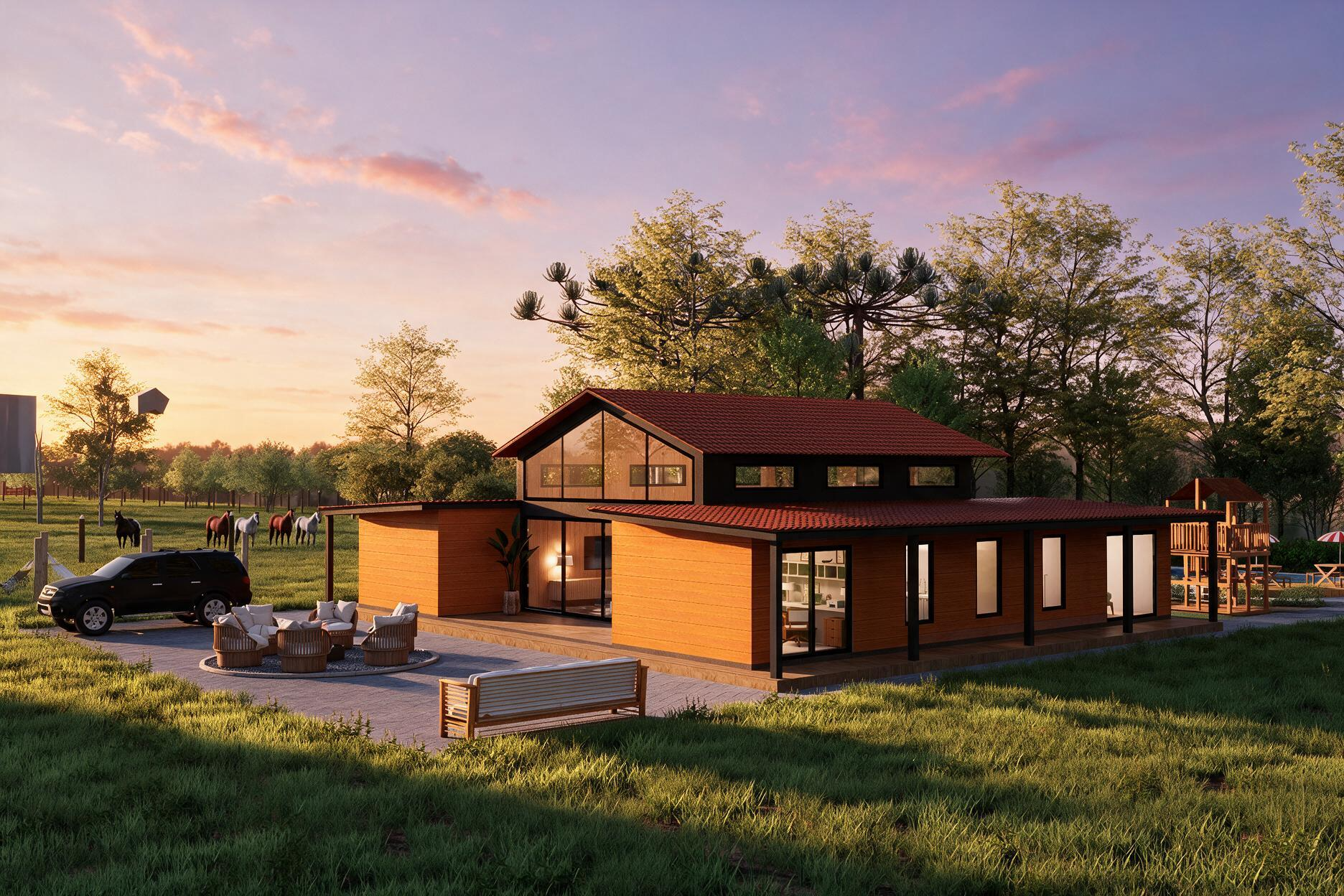 TENUTA MONTANO — Casas Modulares